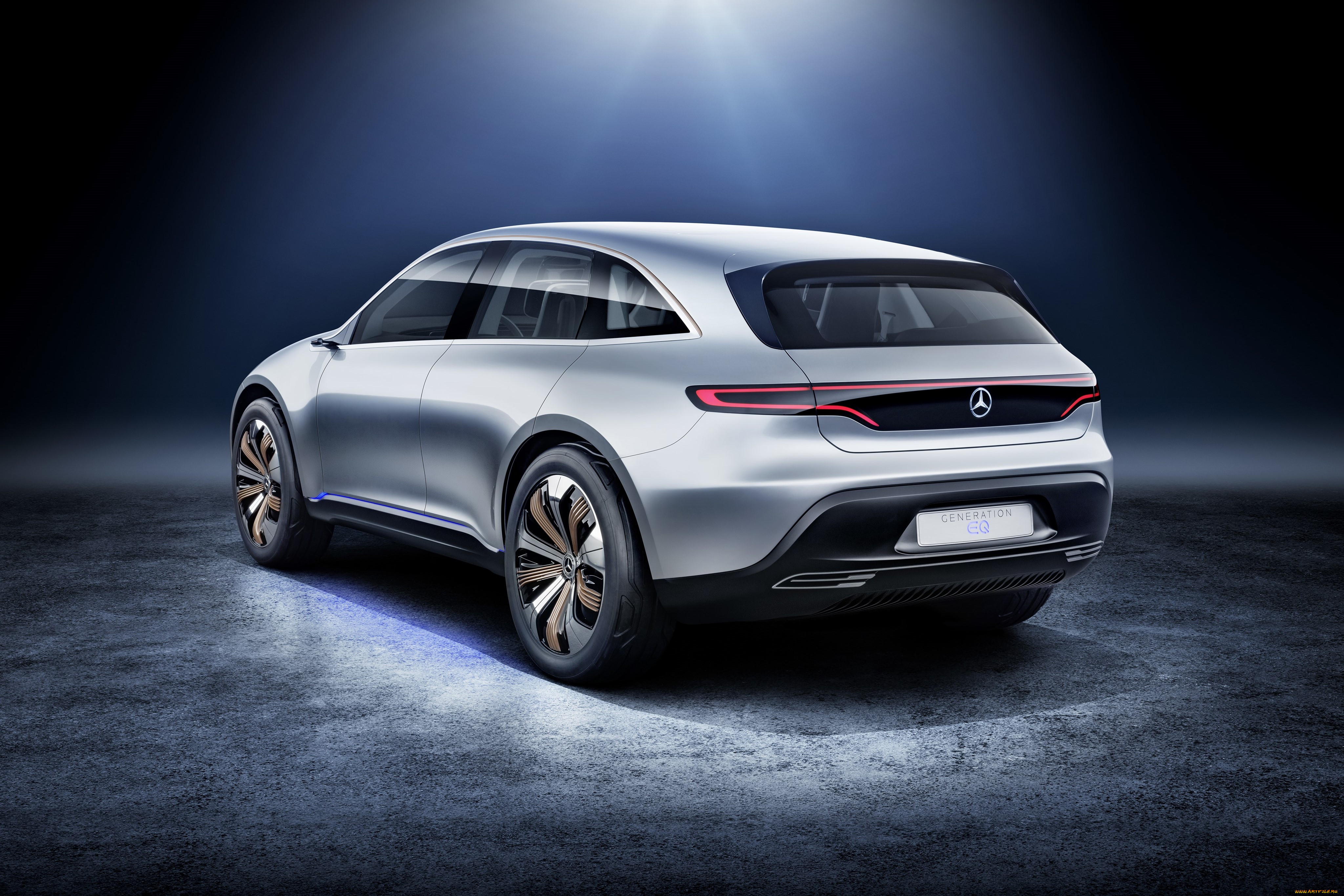 , mercedes-benz, 2016, concept, generation, eq